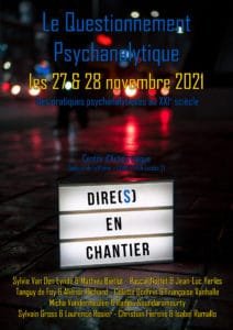 Colloque 27 et 28 novembre